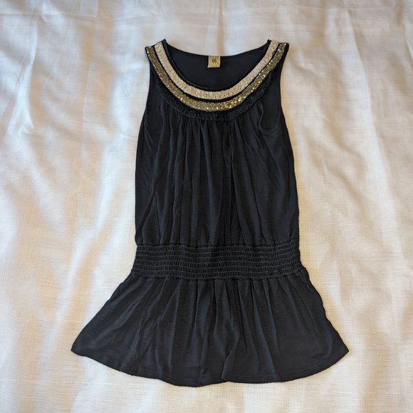Ginger G Black Tank Top Size Small - Picture 6 of 6